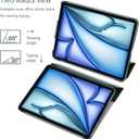 ProCase Smart Case for iPad Air 11-inch M3 M2 2025 2024/10.9 Air 5th 4th Generation 2022 2020, Protective Cover for Air 5 4 -Mgreen