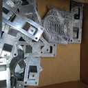 36 Pack Fence Brackets, Galvanized Wood Fence Frame, They use to Attach a Wooden Fence to a Chain Link, Anyone Wants to Convert Their Wooden Poles to Metal Poles