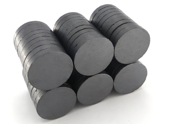 X-bet MAGNET Strong Adhesive Magnets – 1 Inch Round Heavy-Duty Magnets with Backing, 54 Pack – Industrial Use for Metal Surfaces, Organization & Mounting