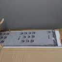 Shoe Storage Bench with Cushion, Entryway Storage Bench with 18 Cubbies, 9.5" Widened Organizer Cabinet, Long Cubby Rack for Living Room, Bedroom, Entryway, White SB25703GY