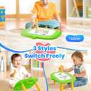 Seimome Toddlers Toys Ages 1-3, Magnetic Drawing Board, Doodle Board Pad Learning and Educational Toys for 18 Months Baby 1-3 Yr Kids Birthday Gifts - Green