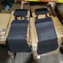 Joy Forserve Rear Bench Seat Cover for Subaru，Leather Waterproof Back Seat Protector Custom Fit Subaru Outback Forester Crosstrek Impreza Legacy Ascent WRX,Black