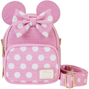 Loungefly Disney Minnie Straw MINI Convertible Bag
