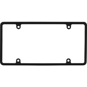 Cruiser Accessories 21350 Slim Rim License Plate Frame, Black