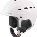 Ski Helmet, Snowboard Helmet, Snow Sports Helmet, Audio Compatible for Men Women and Youth (S (20"-21.75" / 51-55cm), Matte White)