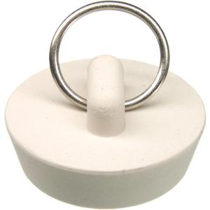 Danco 1-1/4 in. Dia. Sink Stopper Rubber White