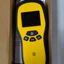 Pinless Moisture Meter - Povlen Wood Moisture Meter Digital Moisture Detector for Lumber Drywall Firewood Masonry Woodworking Plaster Floor Concrete Building with LCD Display Sound Alarm