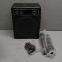 VOSOCO Karaoke Machine, Portable Bluetooth Karaoke Speaker with 2 Wireless Microphones, PA System for Adults Kids with LED Lights & Echo Adjustment, Supports TWS/TF/USB/AUX for Home Party (T03-2 MICS)