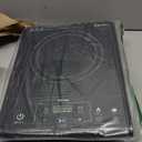 Mueller RapidTherm Portable Induction Cooktop Hot Plate Countertop Burner 1800W, 8 Temp Levels, Timer, Auto-Shut-Off, Touch Panel, LED Display, Auto Pot Detection, Child Safety Lock, 4 Preset Programs