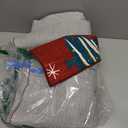 GarveeHome Red 2x6 Christmas Rug Kitchen Runner Rug Non Slip Washable Stain Resistant Runners for Hallways Christmas Tree Snow Print Low Pile Soft Holiday Decor Carpet for Bedroom Laundry Room (Red)