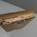 glass holder-a wooden glass rack and goblet storage rack installed under the cabinet or countertop (Natural color)