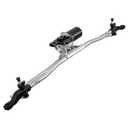 Front Windshield Wiper Motor and Linkage Assembly for Jeep Wrangler 2007-2018 Wiper Motor Replace#55077859AB, 55077859AD, 55077859AC