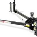 Equal-i-zer 4-point Sway Control Hitch, 90-00-0600, 6,000 Lbs Trailer Weight Rating, 600 Lbs Tongue Weight Rating, Weight Distribution Kit Includes Standard Hitch Shank, Ball NOT Included