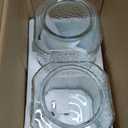 Style Setter Glass Beverage Dispenser with Stand (Set of 2), 1.5 Gallon Glass Drink Dispenser with Stand & Spigot, Party Drink Dispenser for Lemonade, Punch, Water, Juice Dispensers for Parties (Hamburg New Box)