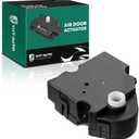 YHTAUTO HVAC Air Door Actuator Blend Door Levers - Fit Peterbilt 330 335 340 357 378 379 385 386 388 389 - Temperature 4 Pins Air Flap Actuator - Replaces# 2417002