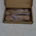 4PCS Acacia Wood Measuring Scoops - Small Wooden Scoops For Coffee, Measuring Spoons, Containers & More (30ml & 15ml)