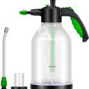VIVOSUN Pump Sprayer, Portable Water Spray Bottle for Spraying Plants, Flowers, Weeds and Cleaning, Hand Pump with Side Filling Port, Measuring Cup, Adjustable Nozzles (70oz)