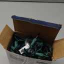 Joiedomi Multicolor Christmas String Lights,100 Count 21.4FT Christmas Fairy Tree Lights Plug in for Indoor Outdoor Xmas Decorations Patio Holiday Theme Party Yard House,Green Wire