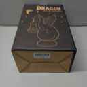 Qeeman Dragon on Ball Statues: Garden Decor Outdoor Decorations Art Figurine for Patio Balcony Yard Lawn