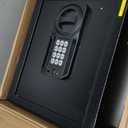 1.8 Cuft Small Fireproof Safe for Home Use, Safe Box Fireproof Waterproof with Programmable Keypad, Spare Keys and Removable Shelf, Digital Home Security Safety Box for Money Documents Medicines