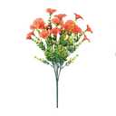 WHL Alexanders Artificial Fake Flowers Plants3 Bundles Artificial Flower Plants or Front Porch, Window, Doorway, Flower Pot Decoration