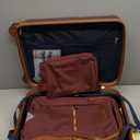 Carry on Luggage 22x14x9 Airline Approved, Suitcases with Wheels Hardshell, Lightweight Hardside Luggage Set with TSA Lock, 20Inch Burgundy Carry on Suitcase