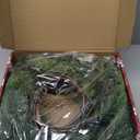 9 FT Christmas Cedar Garland, Thick Green Cypress Garlands, Real Touch Pine Garlands, Realistic Garland Christmas Decorations for Outdoor Indoor Table Mantel Railing Stair Porch Decor