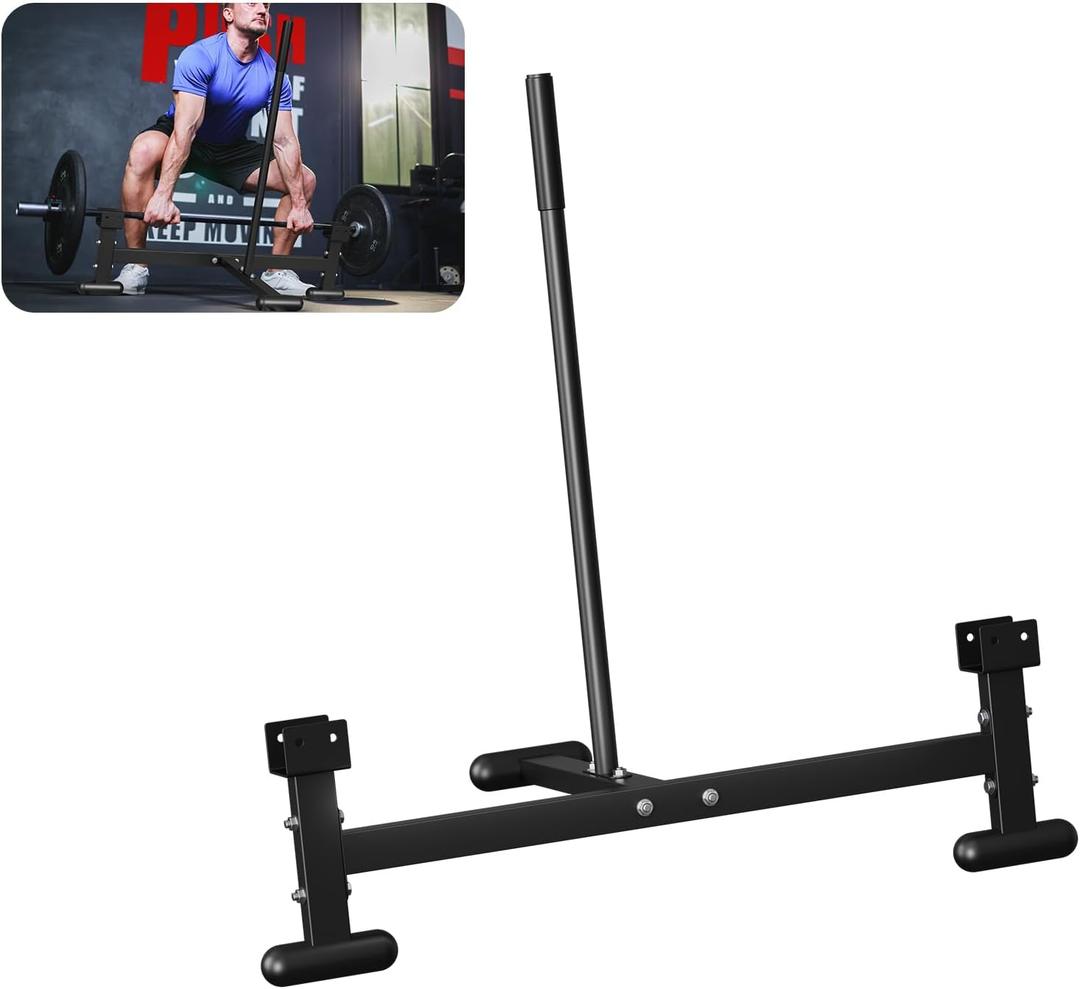 Heavy-Duty Barbell Weight Changer, Deadlift Jack Stand for Quick and Safe Weight Changes, Deadlift Jack Barbell Stand for Gym and Home Workouts