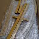 Metal Arch Backdrop Stand and Cover Set, 8FT, 6.6FT Party Backdrop, Easy to Assemble, Backdrop Stand for Parties, Birthday, Baby Showe