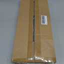 Curtain Rods for Windows 16 to 120 Inches Adjustable Length 1 Inch Diameter Window Curtain Rod with Aluminium End Cap, Brushed Nickel