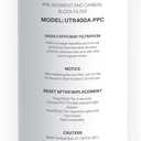 ICEPURE UTR400-PPC Filter, 1 year Lifetime, Replacement for UTR400 Reverse Osmosis System, Reduces large particles of impurities, chlorine, colors and odors, 1PACK