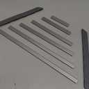 Corner Sink Drying Rack, 16"x9.5" Rust-Proof Aluminum Triangular Dish Drainer, Heat Resistant Roll Up Mat for Kitchen Counter, Sponge Holder & Organizer with Non-Slip Silicone Base, Gray