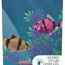 GloFish 10-Inch LED Light Sticks for Fish Aquariums Up to 20 Gallons, 2 Count, with White and Blue LED Lights