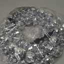 Giegxin 11.8 Inch Disco Ball Christmas Decoration Silver Mirror Disco Balls Wreath Garland Christmas Shatterproof Glitter Hanging Wreath Ornament for Xmas Bachelorette 70s Music Festivals Party