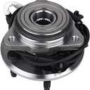 KUSATEC 515003 Front Wheel Hub and Bearing Assembly Fit for Ford Ranger Explorer, Mercury Mountaineer, Mazda B3000 B4000, 5 Lug w/ABS