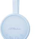 White Noise Sound Machine, Portable Sound Machine for Sleeping Adults & Baby, with Bluetooth 5.1/24 Soothing Sounds/Battery Powered/3 Timer Memory Function for Office/Bedroom/TravelBlue (Classic Version-4 keys)