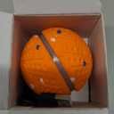 Sankell Interactive Dog Ball Toy - Smart Moving Bouncing Dog Ball with RGB Lights, E-TPU Material, 3 Play Modes Automatic Rolling Dogs Toy for Small Medium Dogs Keep Them Busy(Orange)