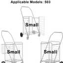 Shopping Cart Back Wheels 503-6-7-9