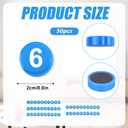 1-50 Magnetic Numbers, 0.8" Multi-Use Numbered Magnets