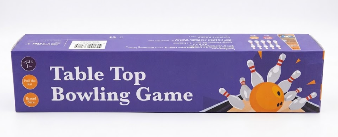 Table Top Bowling Game. Travel Size