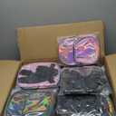 USPECLARE 36 Pack Clear Mini Backpack Stadium Approved Bag (4 Colors), 7.5"L x 2.8"W x 9"H