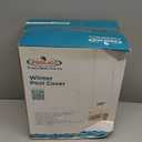 POOLACC Pool Covers for Above Ground Pools - 18 ft Round Winter Pool Cover, Extra Durable Cold- and UV-Resistant Heavy-Duty Swimming Pool Cover for Winterizing