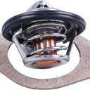 71C 160F Thermostat SBA145206020 83920280 with Gasket Seal Compatible with Ford New Holland 1510 1710 1110 1210 1310 1720 1920 1320 1520 1620 1715 3415 Tractors