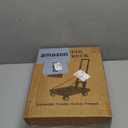 Folding Hand Truck Lightweight Hand Truck Dolly Foldable, Luggage cart with 4 Rotate Wheels, Utility Cart with Adjustable Handle, Collapsible Dolly for Moving