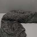 Blanket Classic Extra-Fluffy™ Plush Throw Blanket, Soft Fuzzy Fluffy Long Hair Throw Blanket for Couch Sofa Bed, Shadow Grey, L Size