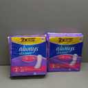 Always Discreet Incontinence Panty Liners for Women with Bladder Leaks, Size 2, Very Light Absorbency, Long Length, 111 CT x 2 Packs (222 Total Count) 