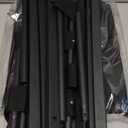 aboxoo 2 Pack Luggage Rack with storage, Guest Room Folding Suitcase Stands, Holds up to 120 lb, Space Saving Suitcase Holders for guest room, Bedroom Hotel, Black