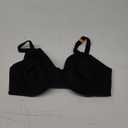Vanity Fair Beauty Back Bra Underwire Black Satin Padded Adjustable 36DD