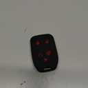 TANDRIVE 2PCS Silicone Smart Key Fob Cover for 2023 2022 2021 2020 2019 GMC Sierra and Chevy Silverado 1500 2500HD 3500HD, Remote Protector Case(5-Button,Black and Black)