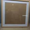 VNVNK 24x24 Frame Natural Wood Color, Perfect for 24x24 Inch Picture without Mat or 20x20 Inch Picture with Mat, Home Wall Decor Picture Frame-1 PCS